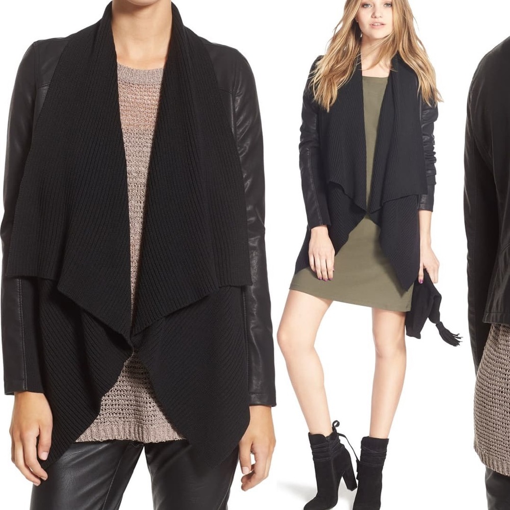 BLANKNYC- All or nothing faux leather jacket